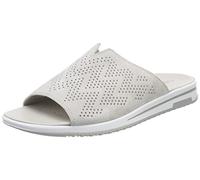 Caprice Damen Pantoletten, Grau (Lt Grey Suede 201), 38.5 EU