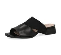 Pantolette CAPRICE Gr. 37, schwarz Damen Schuhe Pantoletten Sommerschuh, Blockabsatz, Schlappen mit CAP Memotion Innensohle (58315238-37)