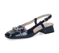 CAPRICE Damen Pumps aus Leder, Blau (Ocean Naplak), 37,5