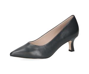 CAPRICE Damen Pumps aus Leder, Blau (Ocean Nappa), 38