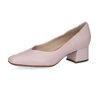 CAPRICE Damen Pumps aus Leder Kleiner Absatz, Rosa (Lt.Purple Perl), 36 EU