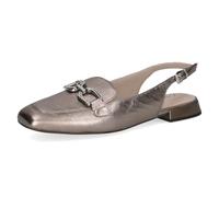 Ballerina CAPRICE "Caprice Ballerinas Leder", Damen, Gr. 41, bronze, Leder, Schuhe Ballerina (37437152-41) bronze