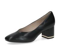 Caprice Damen Pumps aus Leder mit Blockabsatz