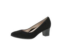 Caprice Damen Pumps M2230143 aus Leder Blockabsatz Schwarz 37 EU