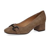 Caprice Leder Pumps, grün, 38 Olive