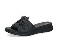 Caprice Damen Sandale aus Leder, Schwarz (Black Nappa), 40
