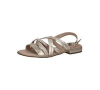 Caprice Leder-Sandalen "Monaco" in Gold - 42% | Größe 38 | Damen Sandalen