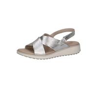 Damen-Sandalette TAUPE METALLIC - Gr. - 42