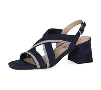 Caprice Damen Sandalen mit Absatz mit Strasssteinen mit Riemchen