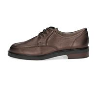 Caprice Damen Schnürschuhe aus Leder Elegant, Metallisch (Dk Brown Met), 37 EU