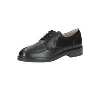 CAPRICE Damen Schnürschuhe aus Leder Elegant, Schwarz (Black Nappa), 40.5 EU