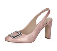 CAPRICE Damen Slingpumps aus Leder Elegant, Rosa (Past.Pink Napl), 36 EU