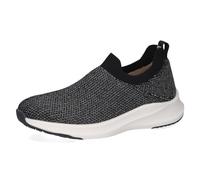 CAPRICE Damen Slip On Sneaker ohne Schnüren zum Schlupfen, Blau (Ocean Knit), 38 EU