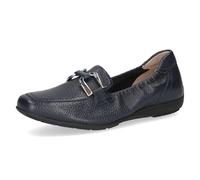 Caprice Damen-Slipper M2460044 Leder Ocean Deer Blau Größe 38