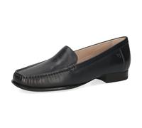 CAPRICE Damen Slipper aus Leder Elegant, Blau (Ocean Nappa), 37 EU