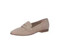 Caprice Damen Slipper Elegant – Veloursleder (Mud Suede) Braun – Größe 37,5