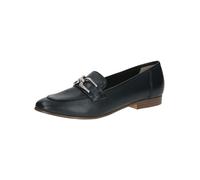 Caprice Damen Slipper aus Leder mit Blockabsatz