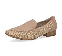 CAPRICE Damen Slipper Elegant Flach, Braun (Bark Comb), 40 EU