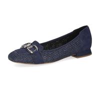 CAPRICE Damen Slipper mit Absatz, Blau (Ocean Comb), 36