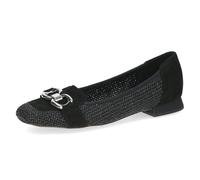 CAPRICE Damen Slipper mit Absatz, Schwarz (Black Comb), 39