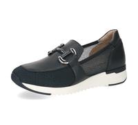 Caprice Slipper 9-24536-42 880 – Damen, sportlich, Plateau, G-Weite, Blau (Ocean Comb) Größe 36