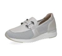 Caprice Damen Slipper 9-24536-42/132 mit Plateau Pearl Comb Beige Größe 41