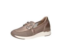 CAPRICE Damen Slipper mit Plateau Sportlich, Metallisch (Bronce Comb), 42 EU