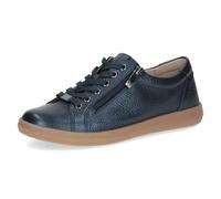 CAPRICE Damen Sneaker aus Leder, Blau (Ocean PER.Deer), 39