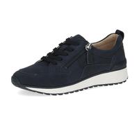 Keilsneaker CAPRICE Gr. 38, blau (dunkelblau) Damen Schuhe Sneaker in Komfortweite G (= weit), Freizeitschuh, Halbschuh, Schnürschuh (93869221-38)