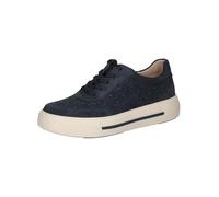 CAPRICE Damen Sneaker flach aus Leder mit Schnürsenkeln, Braun (Mud Suede), 40.5 EU