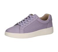 CAPRICE Damen Sneaker flach aus Leder mit Schnürsenkeln, Lila (Lavender Nappa), 37 EU