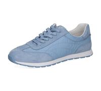 Sneaker CAPRICE "Caprice Sneaker Veloursleder/Textil", Damen, Gr. 40, mittelblau, Textil, Veloursleder, Schuhe Sneaker (17244765-40) mittelblau