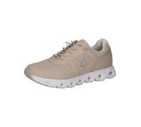 Caprice Damen Sneaker M1360543 – flach, vegan, mit Schnürsenkeln – Beige (Sand Comb) 37 EU