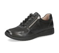 CAPRICE Damen Sneaker flach, Schwarz (Black Comb), 42