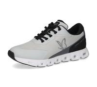 Caprice Damen Sneaker flach Sportlich Vegan, Grau (Grey Comb), 37 EU