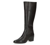 CAPRICE Damen Stiefel aus Leder mit Blockabsatz, Braun (Dk Brown Nappa), 40 EU