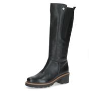 CAPRICE Damen Stiefel aus Leder mit Thermosohle, Schwarz (Black Nappa), 37 EU
