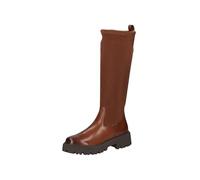 CAPRICE Damen Stiefel mit Absatz mit Thermosohle Bequem, Braun (Cognac Comb), 38 EU
