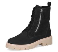 CAPRICE Damen Stiefeletten aus Leder mit Reißverschluss, Blau (Ocean Nubuc), 42 EU