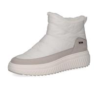 Stiefelette CAPRICE "Caprice Stiefelette Leder/Textil", Damen, Gr. 37, weiß, Leder, Textil, Schuhe (74671864-37) weiß