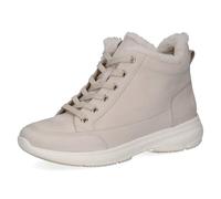 CAPRICE Damen Stiefeletten Knöchelhoch Gefüttert, Beige (Snow Nubuc), 40 EU
