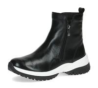 CAPRICE Damen Stiefeletten ohne Absatz Airmotion aus Leder mit Reißverschluss Weite G