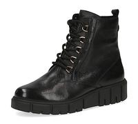 CAPRICE Damen Stiefeletten zum Schnüren Airmotion aus Leder mit Reißverschluss Weite G