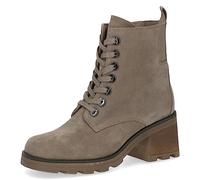 Winterstiefelette CAPRICE Gr. 38, grau (taupe) Damen Schuhe Reißverschlussstiefeletten mit Profilsohle (25343621-38)