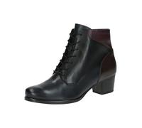 CAPRICE Damen Stiefeletten zum Schnüren aus Leder mit Blockabsatz, Mehrfarbig (Multi Nappa), 37.5 EU