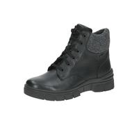 CAPRICE Damen Stiefeletten zum Schnüren Gefüttert Wasserabweisend, Schwarz (Black Nappa), 39 EU