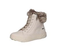 Caprice Stiefelette M2620243 Leder/Textil Cream Nappa Warmfutter Damen Größe 40