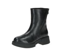 CAPRICE Damen Winterstiefel mit Absatz aus Leder mit Reißverschluss, Schwarz (Black Nappa), 41 EU