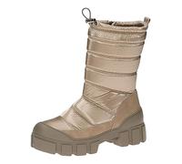 CAPRICE Damen Winterstiefel mit Absatz Climotion Wasserabweisend Gefüttert Weite G Vegan, Braun (Mud Comb), 38 EU