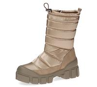 CAPRICE Damen Winterstiefel mit Absatz Climotion Wasserabweisend Gefüttert Weite G Vegan, Braun (Mud Comb), 39 EU
